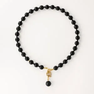 Choker Przebudzenie Mocy (Siła Wewnętrznego Spokoju) z Onyksu